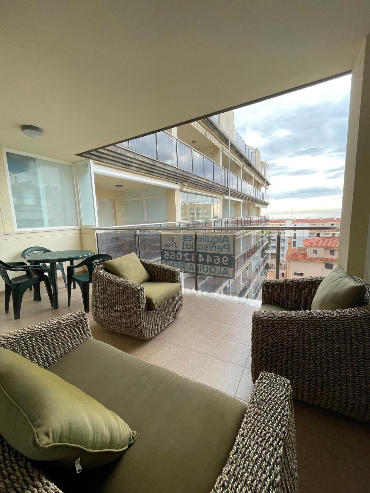 Alpen1 Paseo Maritimo Apartment Peniscola Luaran gambar