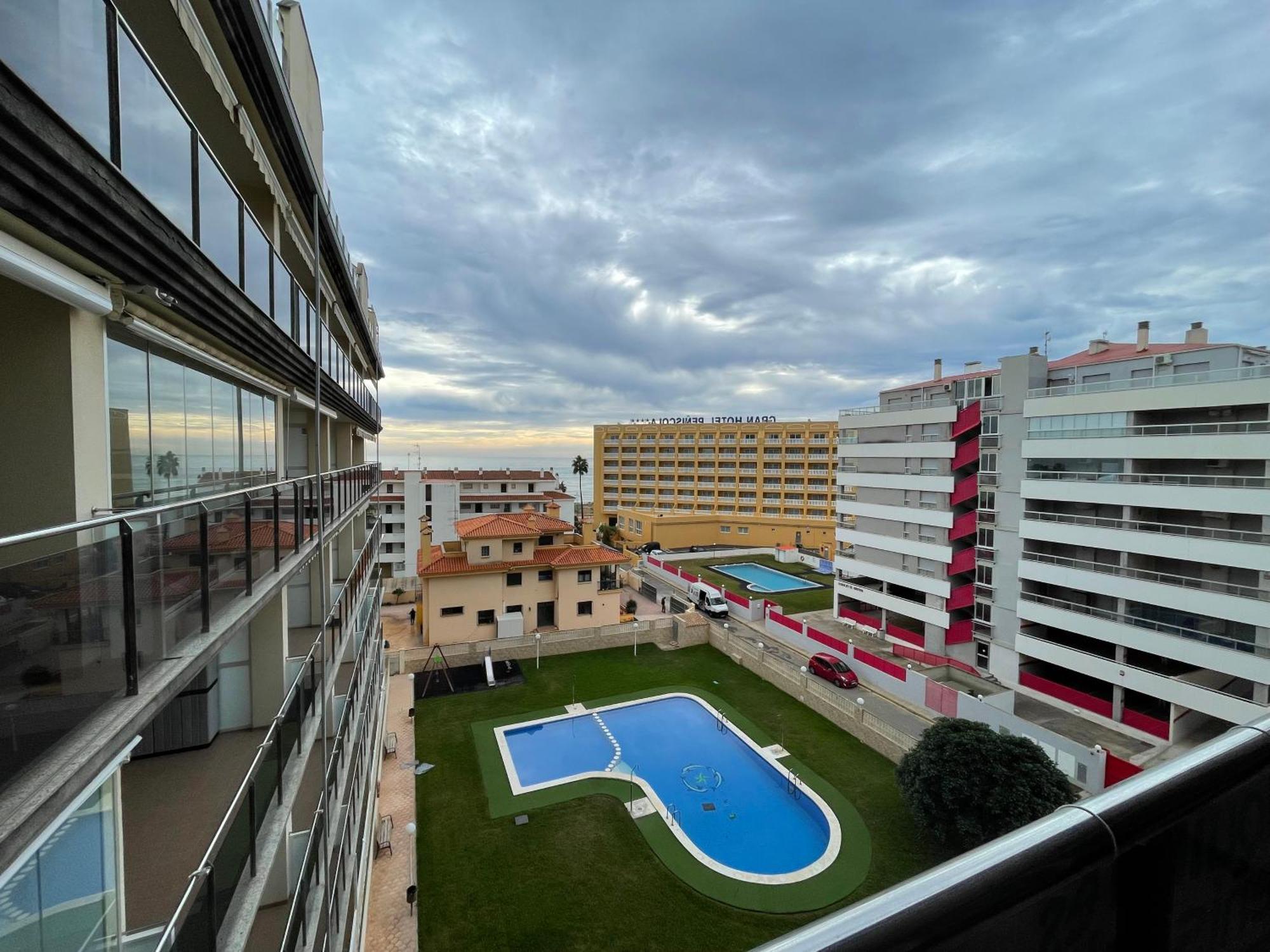 Alpen1 Paseo Maritimo Apartment Peniscola Luaran gambar