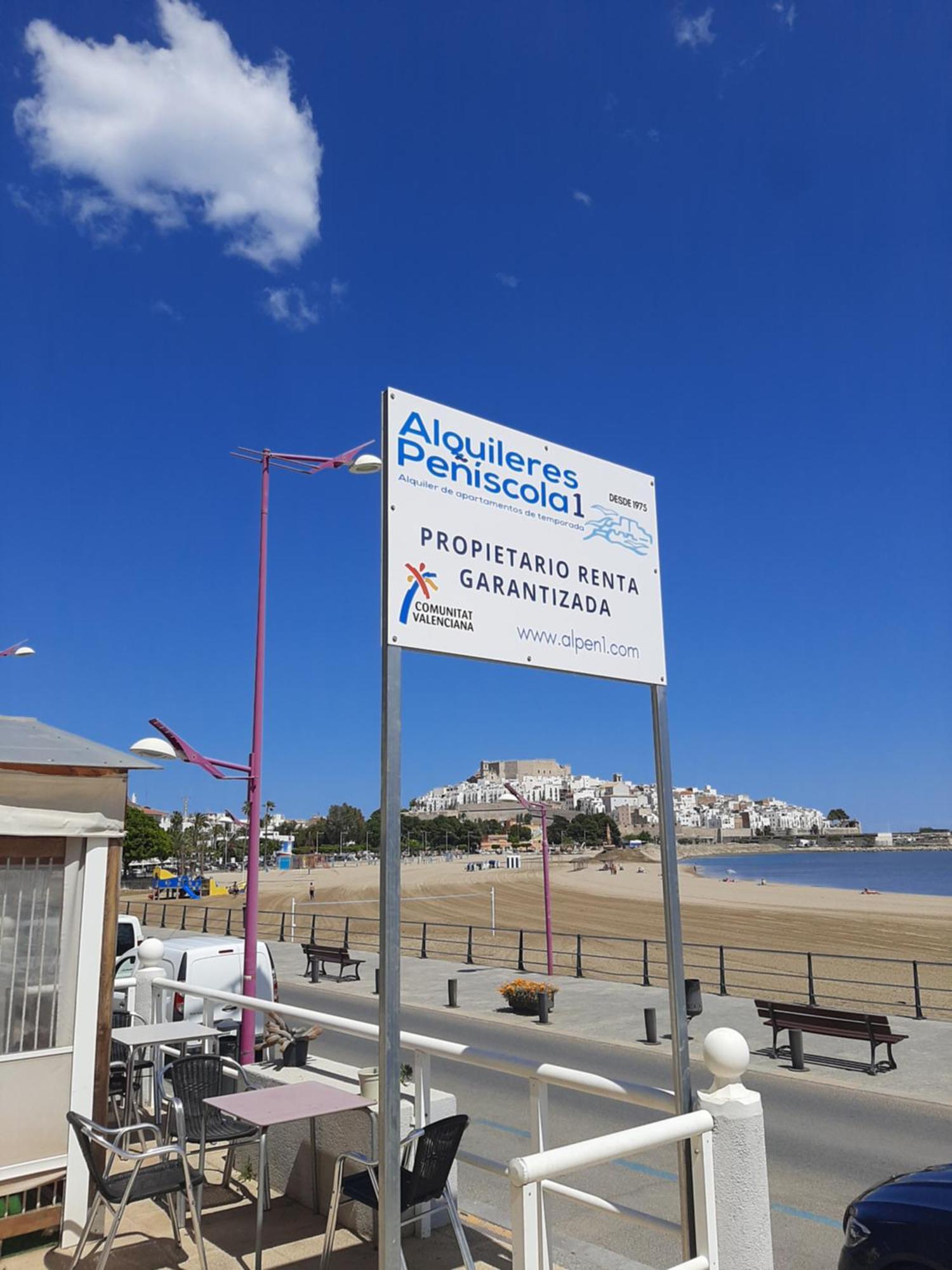 Alpen1 Paseo Maritimo Apartment Peniscola Luaran gambar